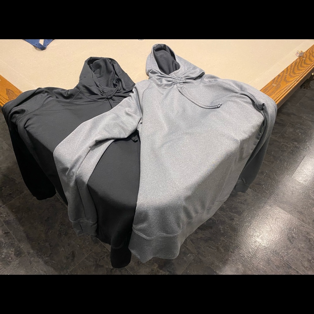 3/$30 Bundle 2 Old Navy Active pullover Hoodies black grey